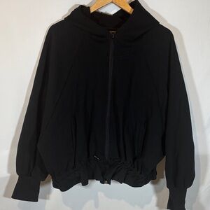 Batwing Black Zip-Up Hoodie